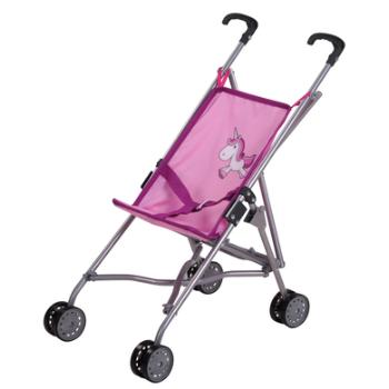 knorr® toys Wózek dla lalek buggy Sim - Uma jednorożec pink