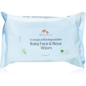 Mommy Care Baby Face & Nose Wipes nawilżane chusteczki do twarzy i nosa 24 szt.