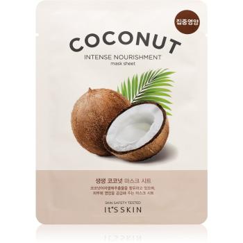 It´s Skin The Fresh Mask Coconut maseczka płócienna o działaniu silnie nawilżajacym i odżywczym 18 g