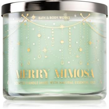 Bath & Body Works Merry Mimosa świeczka zapachowa 411 g