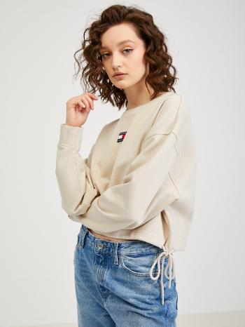 Tommy Jeans Bluza Beżowy