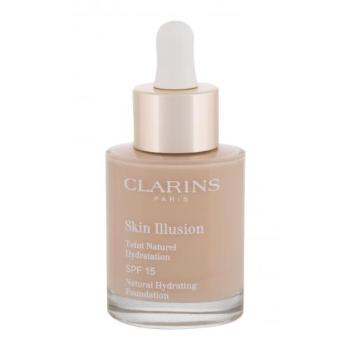 Clarins Skin Illusion Natural Hydrating SPF15 30 ml podkład dla kobiet 103 Ivory