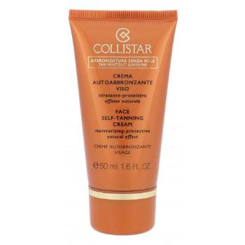 Collistar Tan Without Sunshine Face Self-Tanning Cream 50 ml samoopalacz dla kobiet