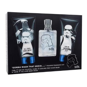 Star Wars Stormtrooper zestaw EDT 75 ml + balsam po goleniu 150 ml + żel pod prysznic 150 ml dla mężczyzn