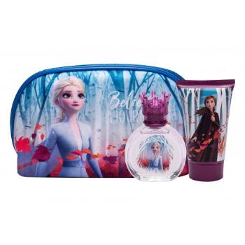 Disney Frozen II zestaw Edt 50 ml + Żel pod prysznic 100 ml + Kosmetyczka dla dzieci