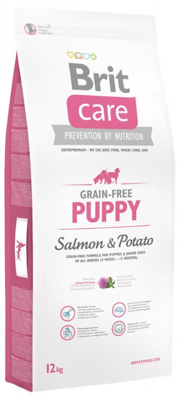 Brit Care dog Grain Free Puppy Salmon &amp; Potato - 12kg