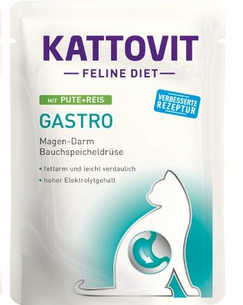 KATTOVIT Feline Diet Gastro Indyk z ryżem 85 g