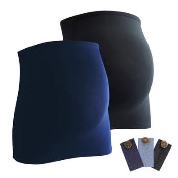 mamaband pasek brzucha 2-pack + 3-pack przedłużenie spodni czarny/ciemnoniebiesk