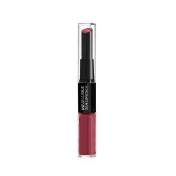 L'Oréal Paris Infaillible 24H Lipstick 5 ml pomadka dla kobiet 804 Metro-Proof Rose