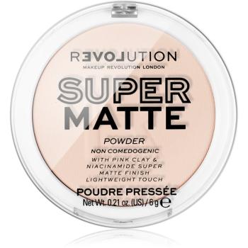 Revolution Relove Super Matte Powder puder matujący odcień Translucent 6 g
