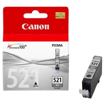 Canon originální ink CLI521GY, grey, 1395str., 9ml, 2937B001, Canon MP980