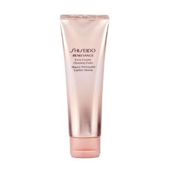 Shiseido Benefiance Extra Creamy Cleansing Foam 125 ml pianka oczyszczająca dla kobiet Uszkodzone pudełko