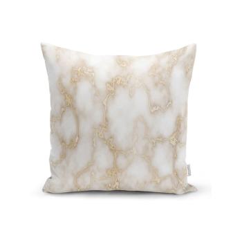 Poszewka na poduszkę Minimalist Cushion Covers Golden Lines Marble, 45x45 cm