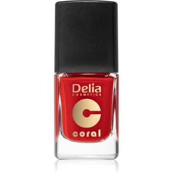 Delia Cosmetics Coral Classic lakier do paznokci odcień 515 Lady in red 11 ml