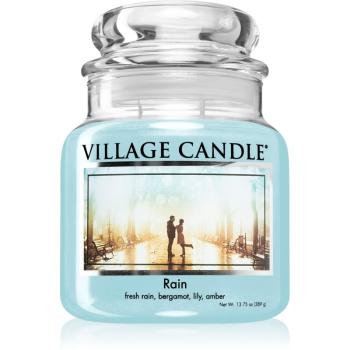 Village Candle Rain świeczka zapachowa (Glass Lid) 389 g