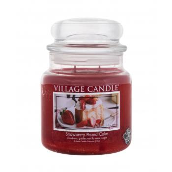 Village Candle Strawberry Pound Cake 389 g świeczka zapachowa unisex