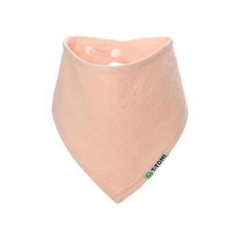 Różowy muślinowy śliniak-bandana T-TOMI Pink