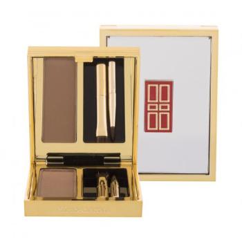 Elizabeth Arden Beautiful Color Brow Shaper And Eyeliner 2,7 g puder do brwi dla kobiet Uszkodzone pudełko 01 Soft Blonde