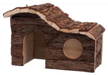 ZABAWKA drewniany DOM HANNA dla chomika - 26x16x15cm