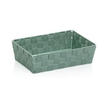 Zielony koszyk Kela Alvaro, 29,5x20,5 cm