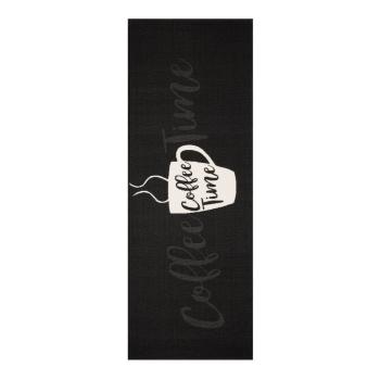 Czarny chodnik Zala Living Vibe Coffee Time, 67x180 cm