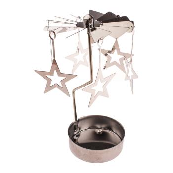 Metalowy świecznik anielskie dzwonki Dakls Star