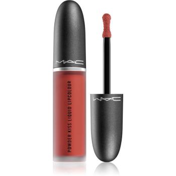 MAC Cosmetics Powder Kiss Liquid Lipcolour matowa szminka odcień Devoted to Chili 5 ml