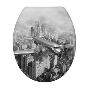 Deska sedesowa wolnoopadająca Wenko Old Time Plane, 45x37,5 cm