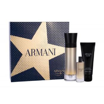 Giorgio Armani Code Absolu zestaw Edp 110 ml + Edp 15 ml +Żel pod prysznic 75 ml dla mężczyzn Uszkodzone pudełko