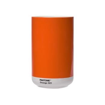 Pomarańczowy wazon ceramiczny – Pantone