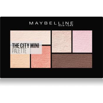 Maybelline The City Mini Palette paleta cieni do powiek odcień 430 Downtown Sunrise 6 g
