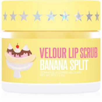 Jeffree Star Cosmetics Banana Fetish Velour Lip Scrub peeling cukrowy do ust Banana Split 30 g