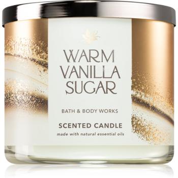 Bath & Body Works Warm Vanilla Sugar świeczka zapachowa I. 411 g
