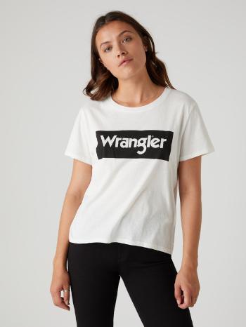 Wrangler Box Koszulka Biały