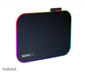 AKASA podkładka pod mysz SOHO RS, RGB gamingowa, 35x25cm, grubość 4mm