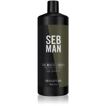 Sebastian Professional SEB MAN The Multi-tasker szampon do włosów, zarostu i ciała 1000 ml