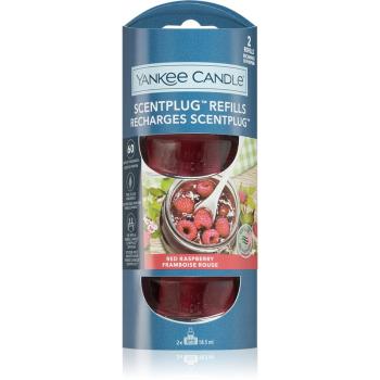 Yankee Candle Red Raspberry Refill napełnienie do elektrycznego dyfuzora 2x18,5 ml
