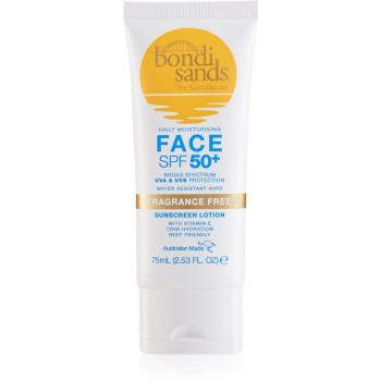 Bondi Sands SPF 50+ Face krem samoopalający do twarzy bez substancji zapachowych SPF 50+ 75 ml