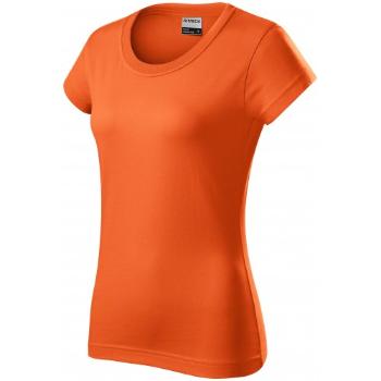 Trwała koszulka damska o dużej gramaturze, pomarańczowy, 2XL