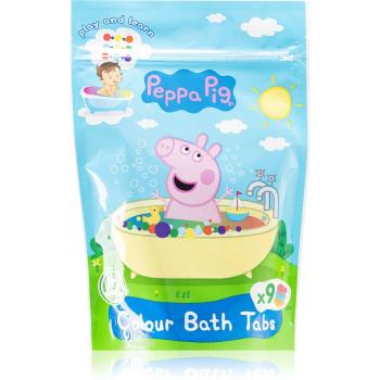 Peppa Pig Colour Bath Tabs kolorowe tabletki musujące do kąpieli 9x16 g