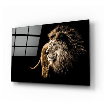 Szklany obraz Insigne Majestic Lion, 110x70 cm