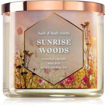 Bath & Body Works Sunrise Woods świeczka zapachowa 411 g