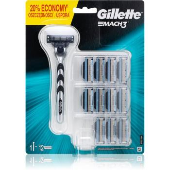 Gillette Mach3 maszynka do golenia + ostrza wymienne 1 szt.