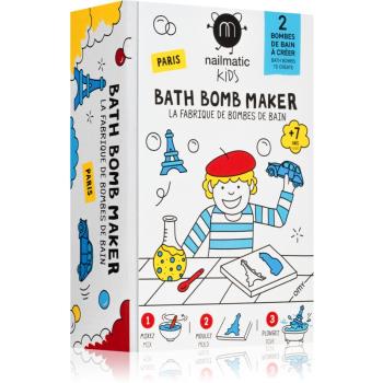 Nailmatic Bath Bomb Maker zestaw do produkcji musujących bomb kąpielowych Paris