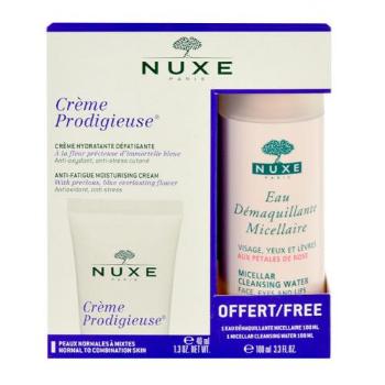 NUXE Creme Prodigieuse Anti-Fatigue Moisturising Cream zestaw 40ml Cream + 100ml Micellar Water dla kobiet Uszkodzone pudełko