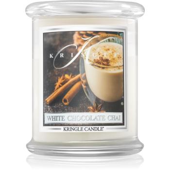 Kringle Candle White Chocolate Chai świeczka zapachowa 411 g