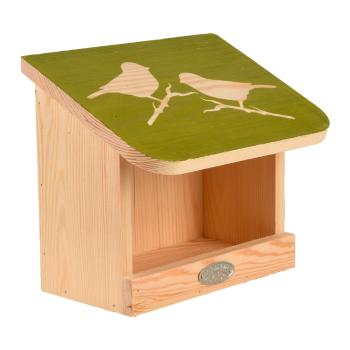 Karmnik dla ptaków z litej sosny Esschert Design Diapozitiv, dł. 23 cm