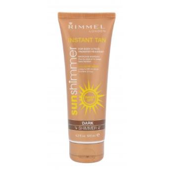 Rimmel London Sun Shimmer Instant Tan 125 ml samoopalacz dla kobiet Dark Shimmer