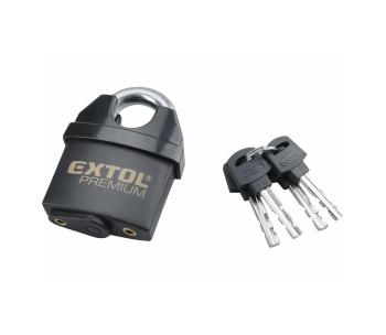 Extol Premium - Kłódka wodoodporna 60 mm czarna