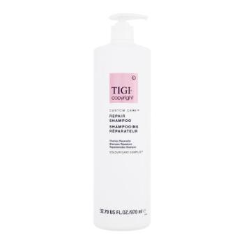 Tigi Copyright Custom Care Repair Shampoo 970 ml szampon do włosów dla kobiet uszkodzony flakon